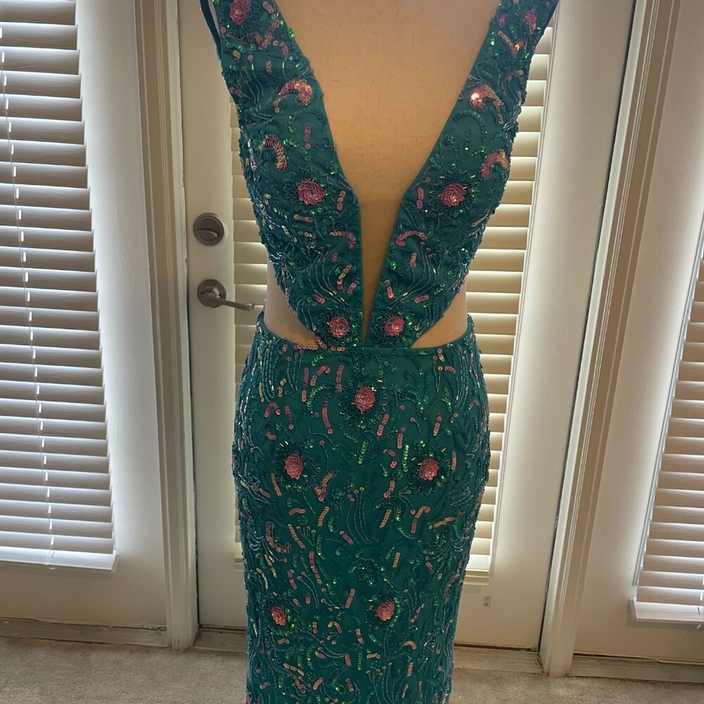 Aleta, Size 2, Turquoise - Picture 7 of 8